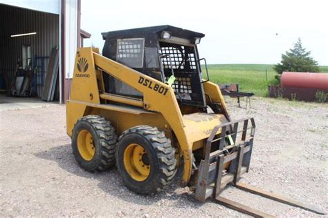 daewoo dsl 801 skid steer|daewoo skid steer accessories.